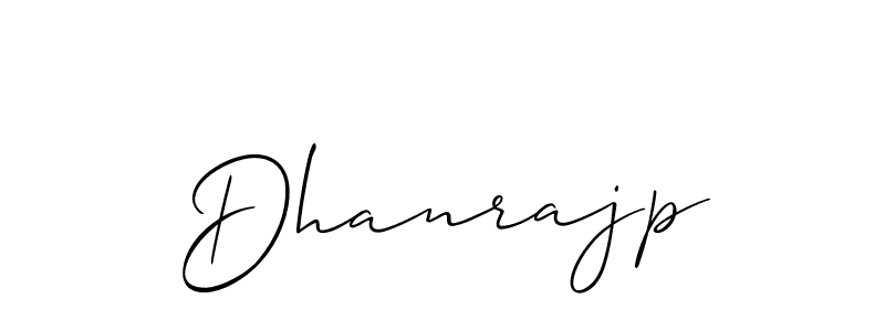 The best way (Allison_Script) to make a short signature is to pick only two or three words in your name. The name Dhanrajp include a total of six letters. For converting this name. Dhanrajp signature style 2 images and pictures png