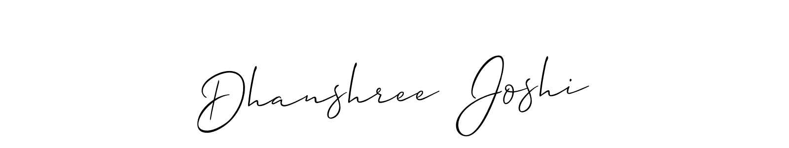 See photos of Dhanshree  Joshi official signature by Spectra . Check more albums & portfolios. Read reviews & check more about Allison_Script font. Dhanshree  Joshi signature style 2 images and pictures png