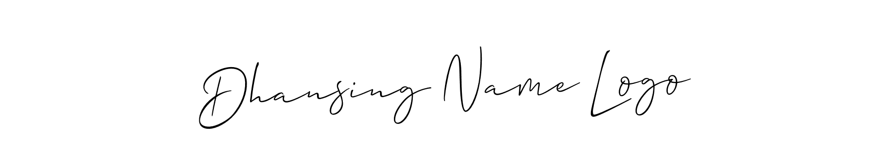 It looks lik you need a new signature style for name Dhansing Name Logo. Design unique handwritten (Allison_Script) signature with our free signature maker in just a few clicks. Dhansing Name Logo signature style 2 images and pictures png