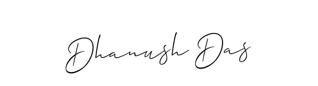 Dhanush Das stylish signature style. Best Handwritten Sign (Allison_Script) for my name. Handwritten Signature Collection Ideas for my name Dhanush Das. Dhanush Das signature style 2 images and pictures png