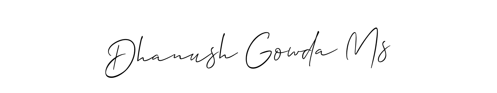 See photos of Dhanush Gowda Ms official signature by Spectra . Check more albums & portfolios. Read reviews & check more about Allison_Script font. Dhanush Gowda Ms signature style 2 images and pictures png