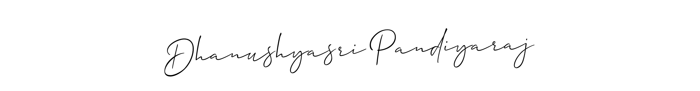See photos of Dhanushyasri Pandiyaraj official signature by Spectra . Check more albums & portfolios. Read reviews & check more about Allison_Script font. Dhanushyasri Pandiyaraj signature style 2 images and pictures png