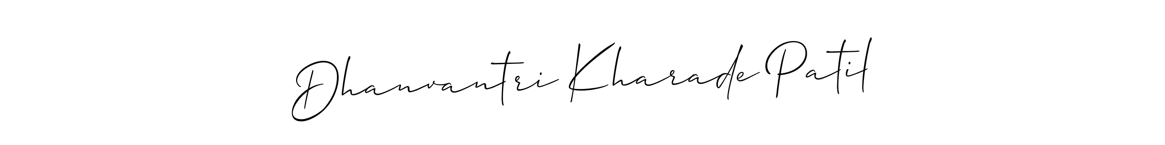 See photos of Dhanvantri Kharade Patil official signature by Spectra . Check more albums & portfolios. Read reviews & check more about Allison_Script font. Dhanvantri Kharade Patil signature style 2 images and pictures png