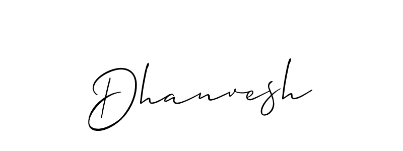 Once you've used our free online signature maker to create your best signature Allison_Script style, it's time to enjoy all of the benefits that Dhanvesh name signing documents. Dhanvesh signature style 2 images and pictures png