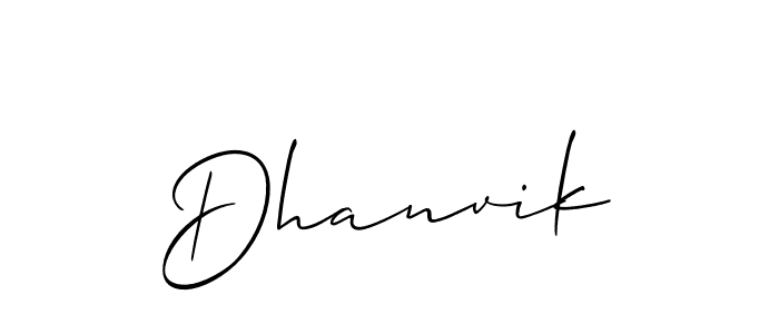 It looks lik you need a new signature style for name Dhanvik. Design unique handwritten (Allison_Script) signature with our free signature maker in just a few clicks. Dhanvik signature style 2 images and pictures png