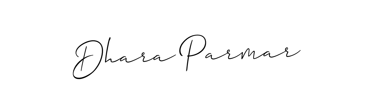 How to Draw Dhara Parmar signature style? Allison_Script is a latest design signature styles for name Dhara Parmar. Dhara Parmar signature style 2 images and pictures png