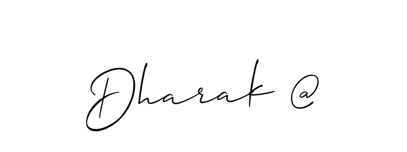 Check out images of Autograph of Dharak @ name. Actor Dharak @ Signature Style. Allison_Script is a professional sign style online. Dharak @ signature style 2 images and pictures png