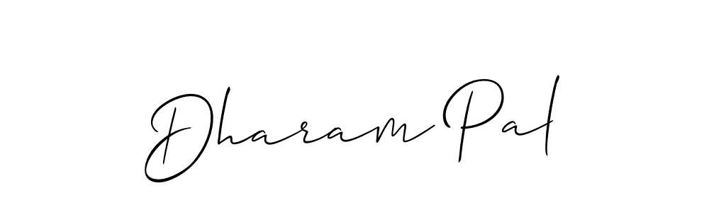 How to make Dharam Pal name signature. Use Allison_Script style for creating short signs online. This is the latest handwritten sign. Dharam Pal signature style 2 images and pictures png