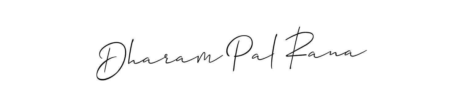 Best and Professional Signature Style for Dharam Pal Rana. Allison_Script Best Signature Style Collection. Dharam Pal Rana signature style 2 images and pictures png