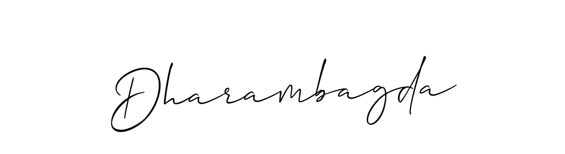 Similarly Allison_Script is the best handwritten signature design. Signature creator online .You can use it as an online autograph creator for name Dharambagda. Dharambagda signature style 2 images and pictures png