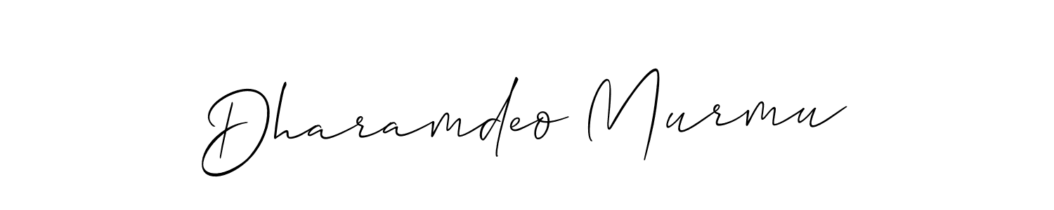 See photos of Dharamdeo Murmu official signature by Spectra . Check more albums & portfolios. Read reviews & check more about Allison_Script font. Dharamdeo Murmu signature style 2 images and pictures png