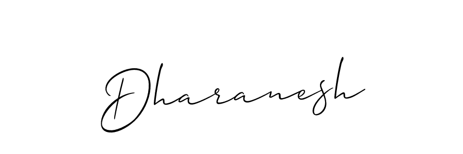 Make a beautiful signature design for name Dharanesh. Use this online signature maker to create a handwritten signature for free. Dharanesh signature style 2 images and pictures png
