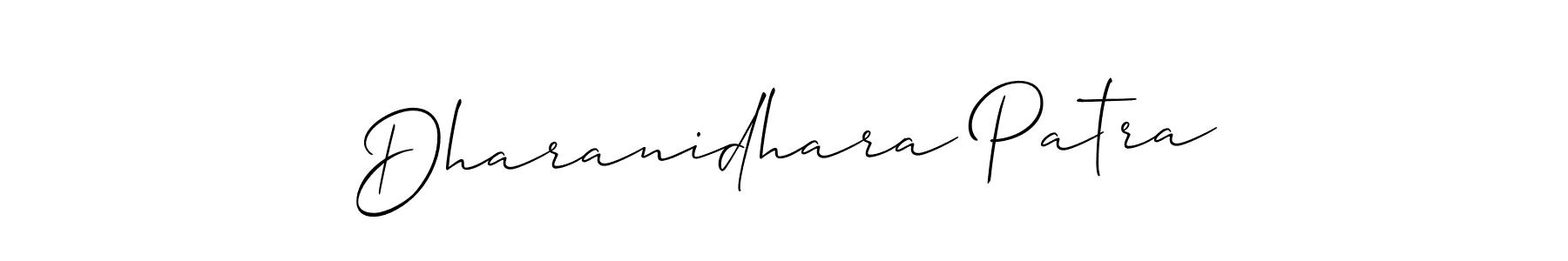 How to Draw Dharanidhara Patra signature style? Allison_Script is a latest design signature styles for name Dharanidhara Patra. Dharanidhara Patra signature style 2 images and pictures png