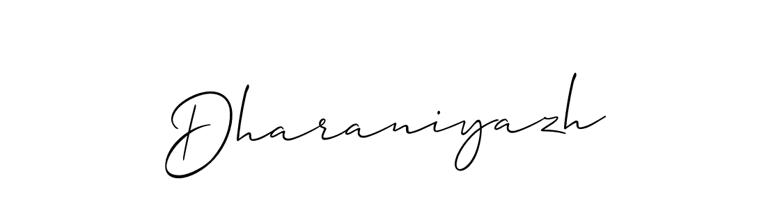 Make a short Dharaniyazh signature style. Manage your documents anywhere anytime using Allison_Script. Create and add eSignatures, submit forms, share and send files easily. Dharaniyazh signature style 2 images and pictures png
