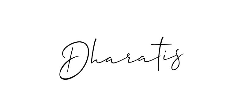 Make a short Dharatis signature style. Manage your documents anywhere anytime using Allison_Script. Create and add eSignatures, submit forms, share and send files easily. Dharatis signature style 2 images and pictures png