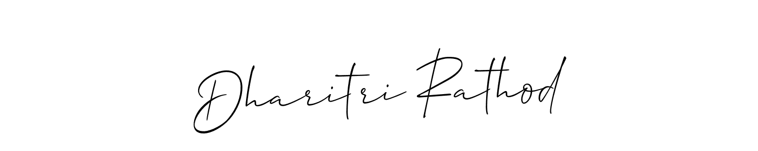 Make a beautiful signature design for name Dharitri Rathod. Use this online signature maker to create a handwritten signature for free. Dharitri Rathod signature style 2 images and pictures png