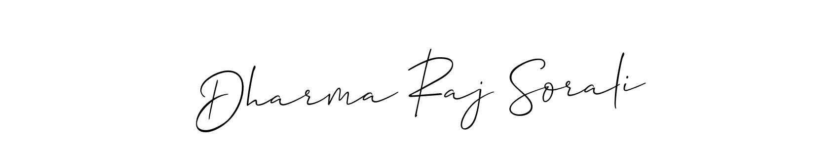 Check out images of Autograph of Dharma Raj Sorali name. Actor Dharma Raj Sorali Signature Style. Allison_Script is a professional sign style online. Dharma Raj Sorali signature style 2 images and pictures png