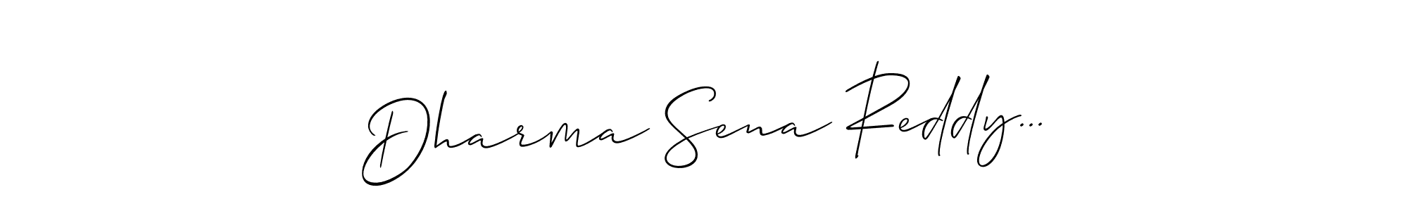 Dharma Sena Reddy... stylish signature style. Best Handwritten Sign (Allison_Script) for my name. Handwritten Signature Collection Ideas for my name Dharma Sena Reddy.... Dharma Sena Reddy... signature style 2 images and pictures png
