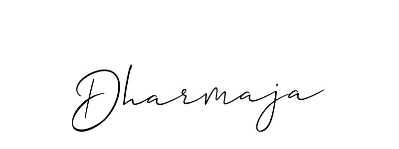 Similarly Allison_Script is the best handwritten signature design. Signature creator online .You can use it as an online autograph creator for name Dharmaja. Dharmaja signature style 2 images and pictures png