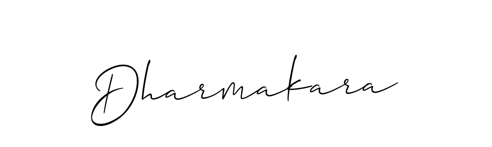 Make a short Dharmakara signature style. Manage your documents anywhere anytime using Allison_Script. Create and add eSignatures, submit forms, share and send files easily. Dharmakara signature style 2 images and pictures png