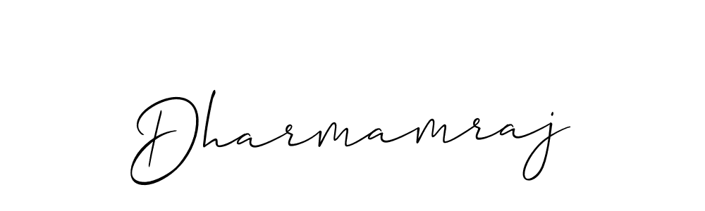 Also You can easily find your signature by using the search form. We will create Dharmamraj name handwritten signature images for you free of cost using Allison_Script sign style. Dharmamraj signature style 2 images and pictures png