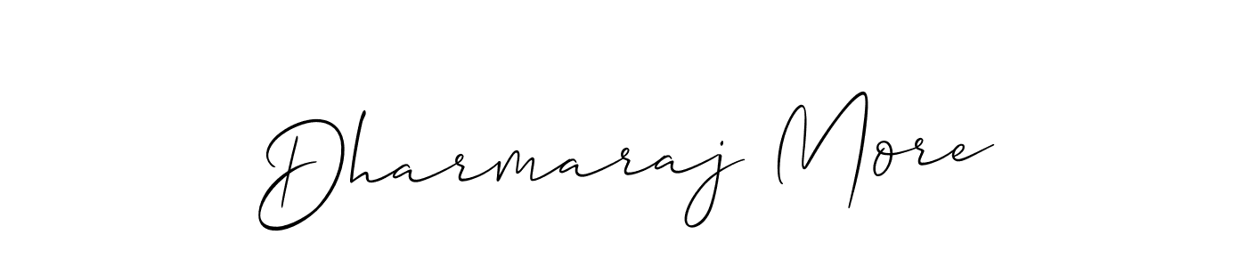 Allison_Script is a professional signature style that is perfect for those who want to add a touch of class to their signature. It is also a great choice for those who want to make their signature more unique. Get Dharmaraj More name to fancy signature for free. Dharmaraj More signature style 2 images and pictures png