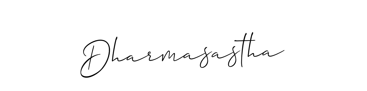 How to Draw Dharmasastha signature style? Allison_Script is a latest design signature styles for name Dharmasastha. Dharmasastha signature style 2 images and pictures png