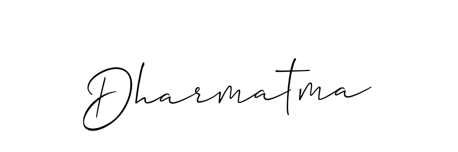 You can use this online signature creator to create a handwritten signature for the name Dharmatma. This is the best online autograph maker. Dharmatma signature style 2 images and pictures png