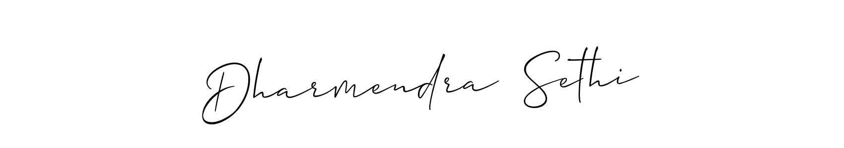 Check out images of Autograph of Dharmendra  Sethi name. Actor Dharmendra  Sethi Signature Style. Allison_Script is a professional sign style online. Dharmendra  Sethi signature style 2 images and pictures png