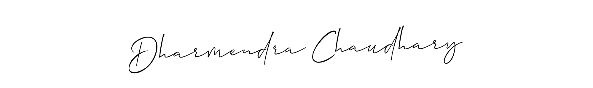 Also You can easily find your signature by using the search form. We will create Dharmendra Chaudhary name handwritten signature images for you free of cost using Allison_Script sign style. Dharmendra Chaudhary signature style 2 images and pictures png