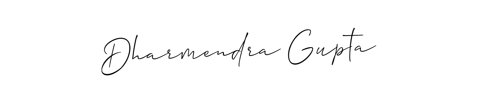 Also You can easily find your signature by using the search form. We will create Dharmendra Gupta name handwritten signature images for you free of cost using Allison_Script sign style. Dharmendra Gupta signature style 2 images and pictures png