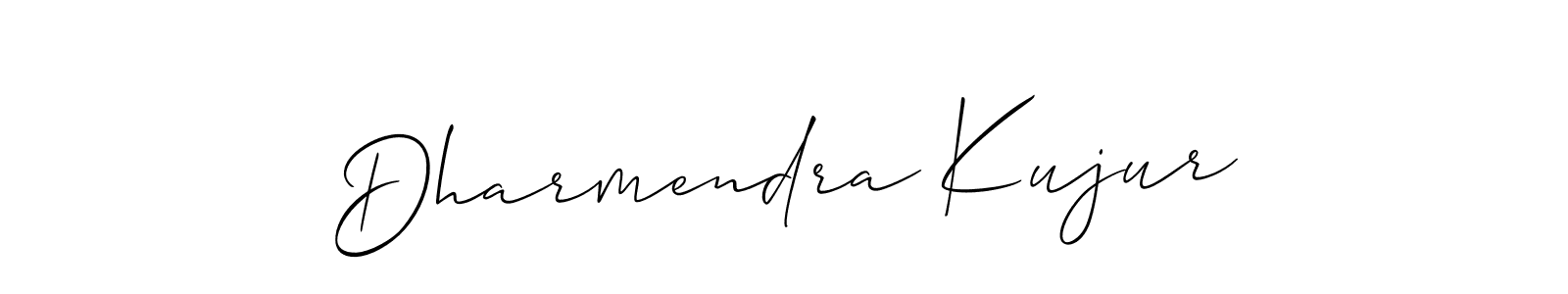 Similarly Allison_Script is the best handwritten signature design. Signature creator online .You can use it as an online autograph creator for name Dharmendra Kujur. Dharmendra Kujur signature style 2 images and pictures png