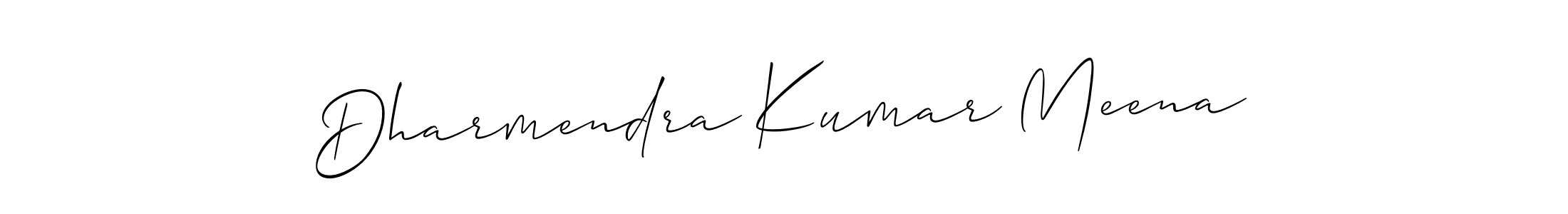 You should practise on your own different ways (Allison_Script) to write your name (Dharmendra Kumar Meena) in signature. don't let someone else do it for you. Dharmendra Kumar Meena signature style 2 images and pictures png
