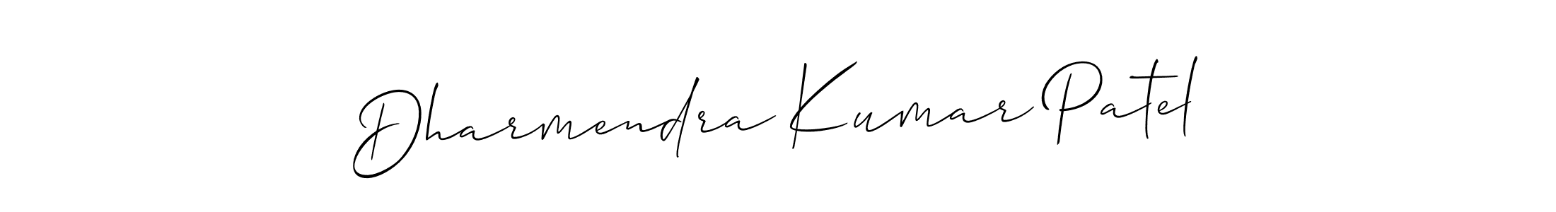 Check out images of Autograph of Dharmendra Kumar Patel name. Actor Dharmendra Kumar Patel Signature Style. Allison_Script is a professional sign style online. Dharmendra Kumar Patel signature style 2 images and pictures png