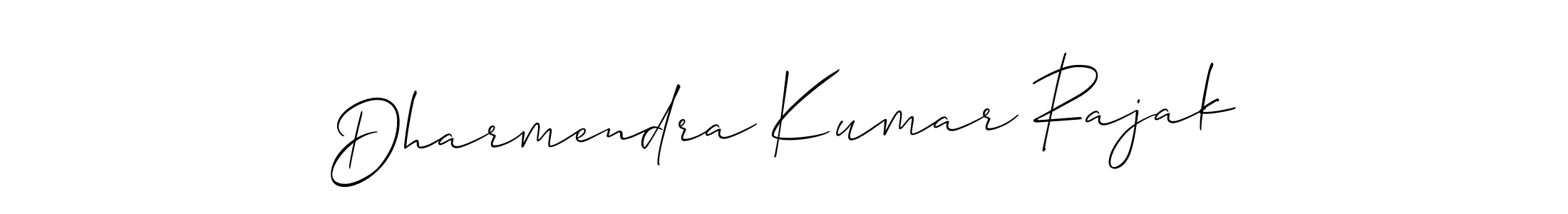 Dharmendra Kumar Rajak stylish signature style. Best Handwritten Sign (Allison_Script) for my name. Handwritten Signature Collection Ideas for my name Dharmendra Kumar Rajak. Dharmendra Kumar Rajak signature style 2 images and pictures png