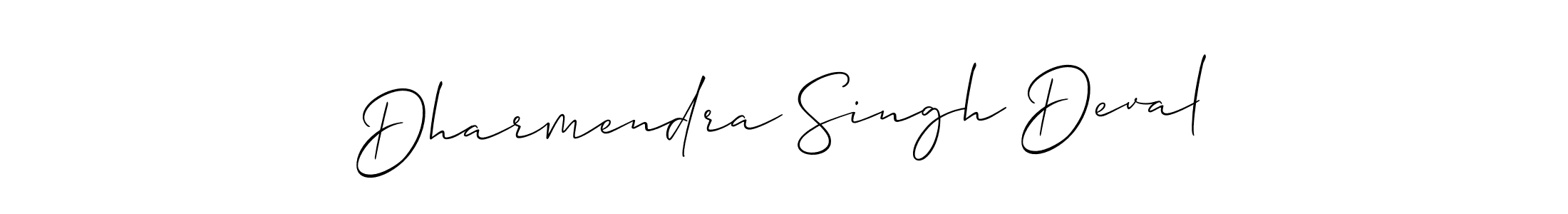 You should practise on your own different ways (Allison_Script) to write your name (Dharmendra Singh Deval) in signature. don't let someone else do it for you. Dharmendra Singh Deval signature style 2 images and pictures png