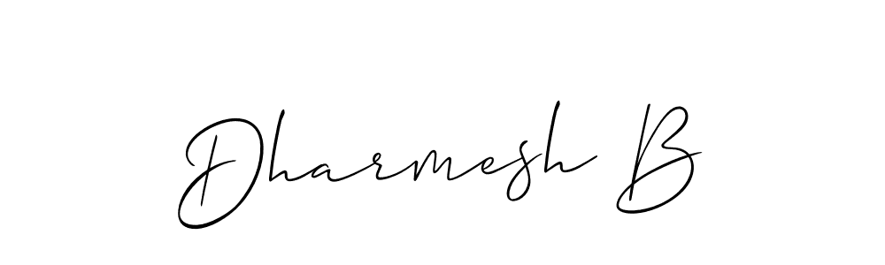 Once you've used our free online signature maker to create your best signature Allison_Script style, it's time to enjoy all of the benefits that Dharmesh B name signing documents. Dharmesh B signature style 2 images and pictures png