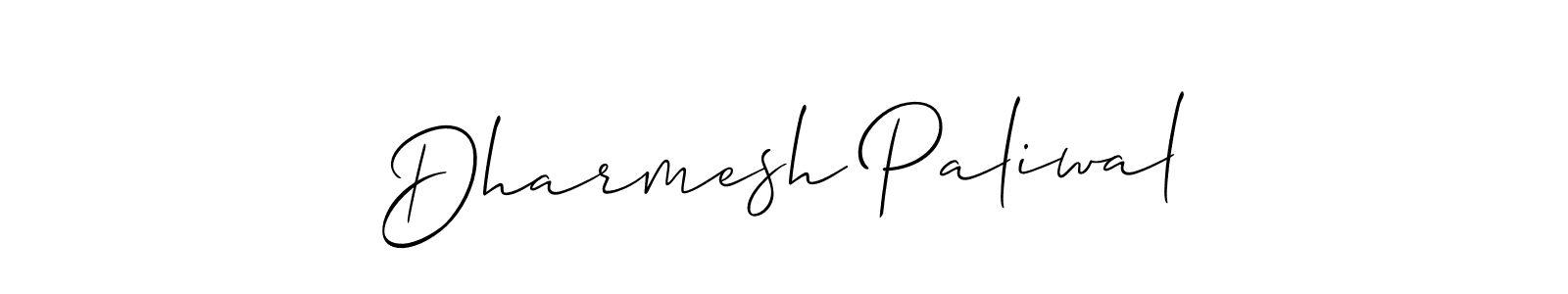 See photos of Dharmesh Paliwal official signature by Spectra . Check more albums & portfolios. Read reviews & check more about Allison_Script font. Dharmesh Paliwal signature style 2 images and pictures png