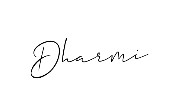 You should practise on your own different ways (Allison_Script) to write your name (Dharmi) in signature. don't let someone else do it for you. Dharmi signature style 2 images and pictures png