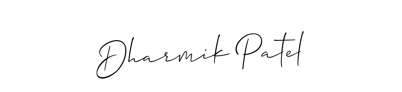 See photos of Dharmik Patel official signature by Spectra . Check more albums & portfolios. Read reviews & check more about Allison_Script font. Dharmik Patel signature style 2 images and pictures png