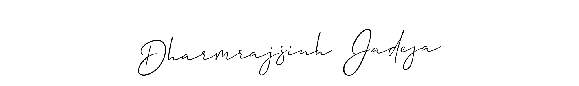 Design your own signature with our free online signature maker. With this signature software, you can create a handwritten (Allison_Script) signature for name Dharmrajsinh  Jadeja. Dharmrajsinh  Jadeja signature style 2 images and pictures png
