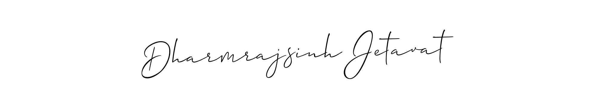 You can use this online signature creator to create a handwritten signature for the name Dharmrajsinh Jetavat. This is the best online autograph maker. Dharmrajsinh Jetavat signature style 2 images and pictures png