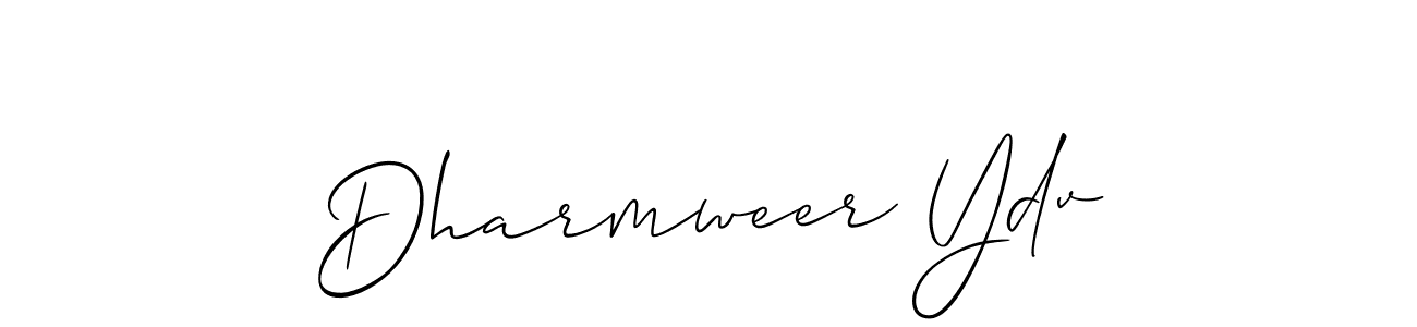 This is the best signature style for the Dharmweer Ydv name. Also you like these signature font (Allison_Script). Mix name signature. Dharmweer Ydv signature style 2 images and pictures png