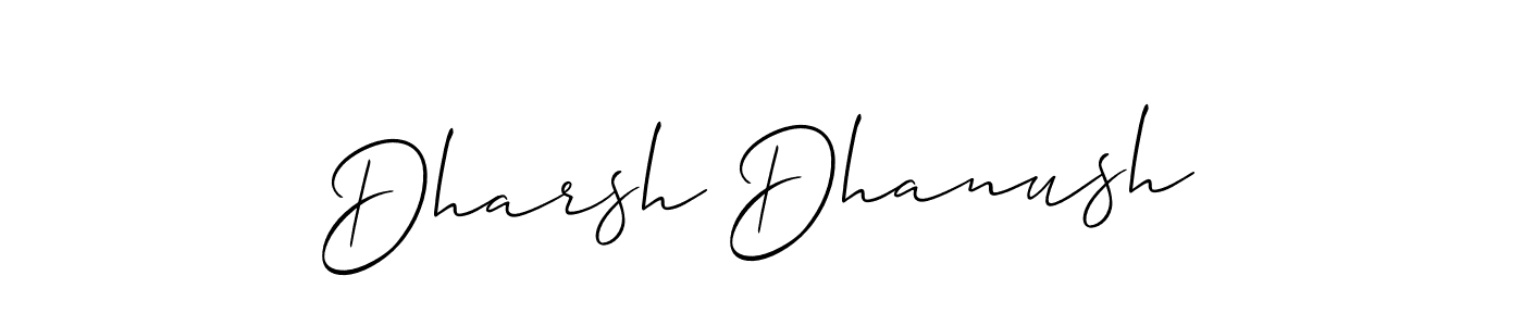 Make a beautiful signature design for name Dharsh Dhanush. Use this online signature maker to create a handwritten signature for free. Dharsh Dhanush signature style 2 images and pictures png