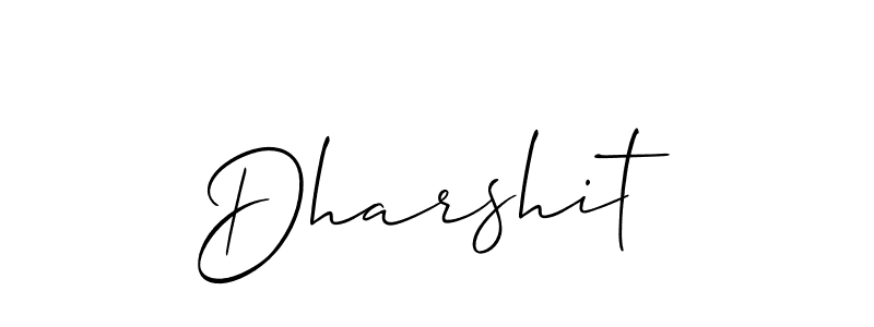 How to Draw Dharshit signature style? Allison_Script is a latest design signature styles for name Dharshit. Dharshit signature style 2 images and pictures png