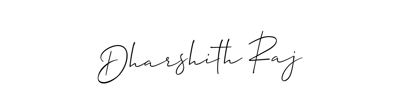 Dharshith Raj stylish signature style. Best Handwritten Sign (Allison_Script) for my name. Handwritten Signature Collection Ideas for my name Dharshith Raj. Dharshith Raj signature style 2 images and pictures png