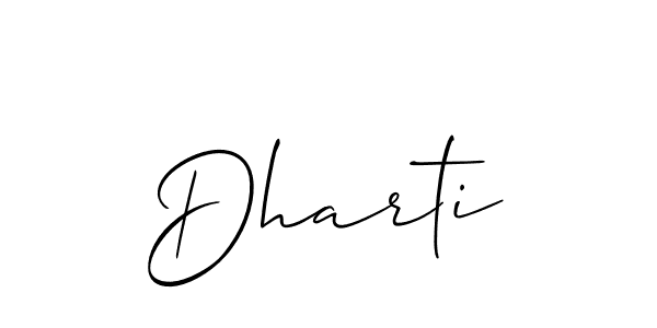 if you are searching for the best signature style for your name Dharti. so please give up your signature search. here we have designed multiple signature styles  using Allison_Script. Dharti signature style 2 images and pictures png