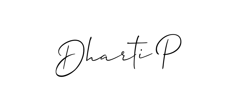 Here are the top 10 professional signature styles for the name Dharti P. These are the best autograph styles you can use for your name. Dharti P signature style 2 images and pictures png