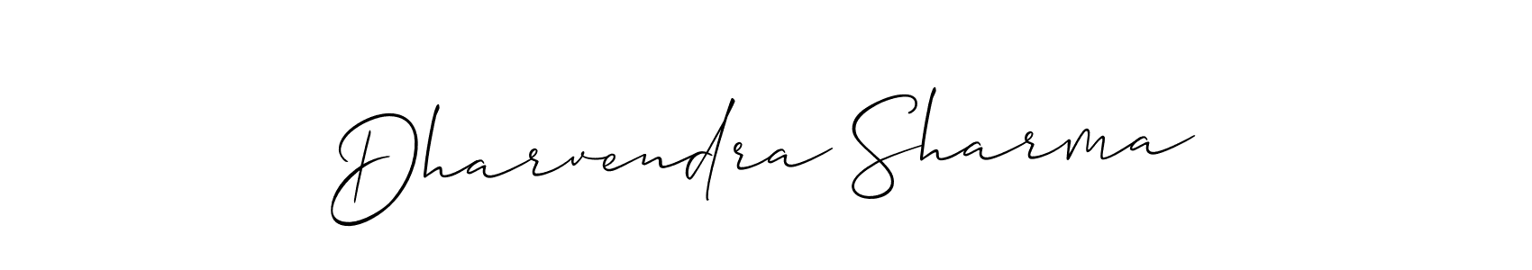 Best and Professional Signature Style for Dharvendra Sharma. Allison_Script Best Signature Style Collection. Dharvendra Sharma signature style 2 images and pictures png