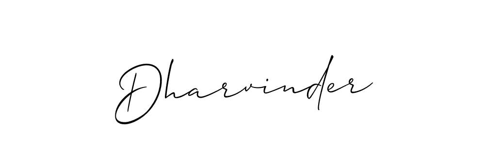 Allison_Script is a professional signature style that is perfect for those who want to add a touch of class to their signature. It is also a great choice for those who want to make their signature more unique. Get Dharvinder name to fancy signature for free. Dharvinder signature style 2 images and pictures png
